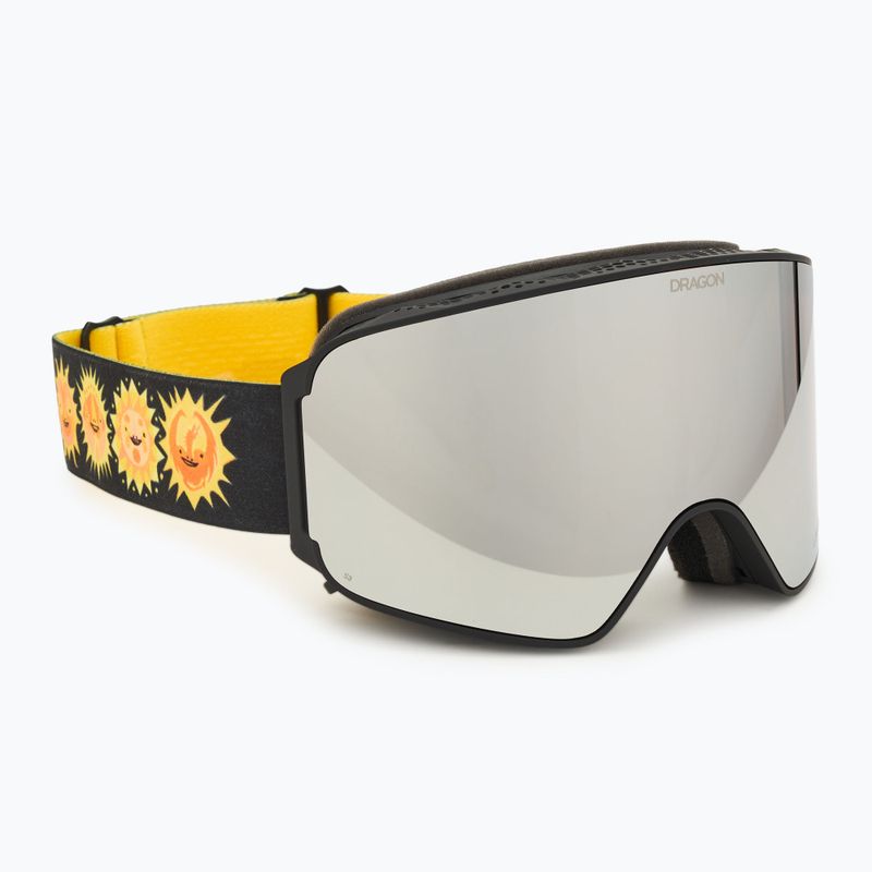 Skibrille DRAGON NFX MAG OTG danny davis/lumalens silver ion+lumalens dark smoke 2