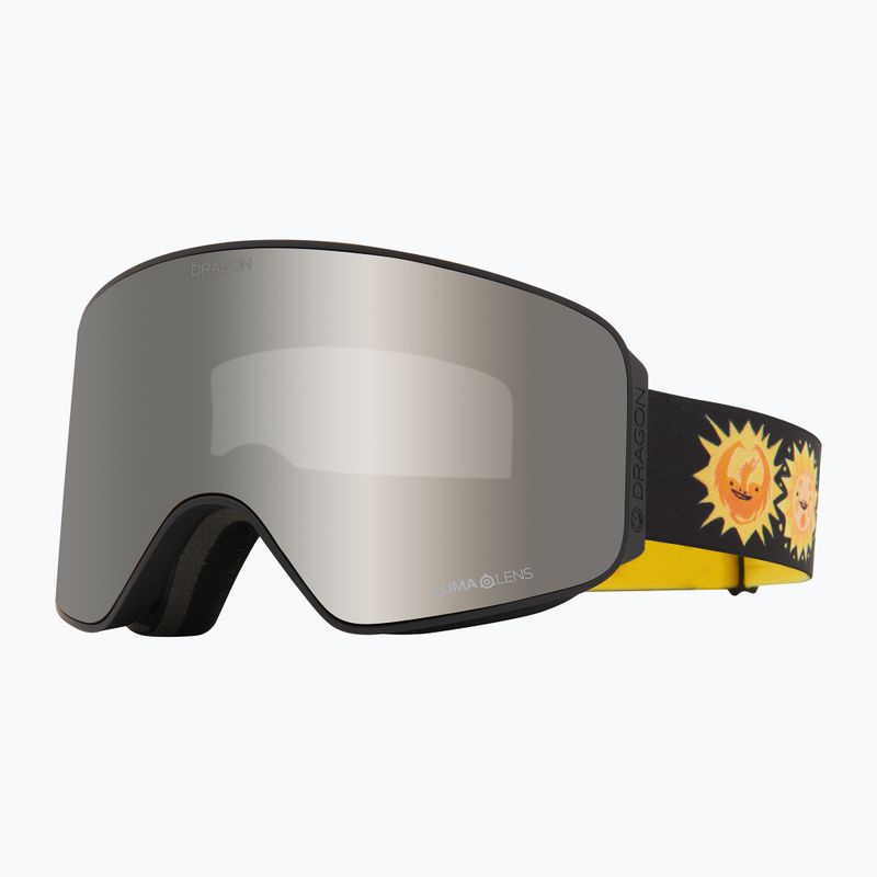 Skibrille DRAGON NFX MAG OTG danny davis/lumalens silver ion+lumalens dark smoke 6