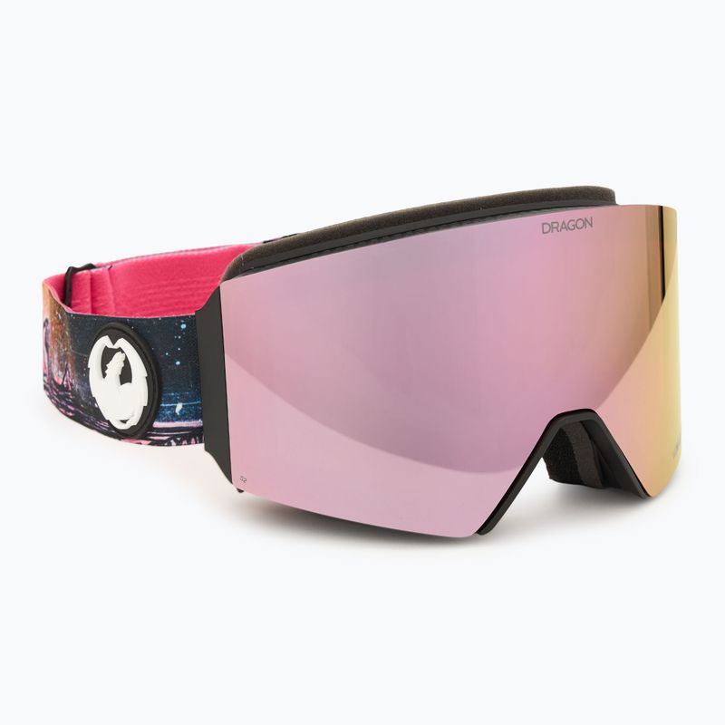 Skibrille DRAGON RVX MAG OTG bryan iguchi24/lumalens rose gold ion+midnight 2
