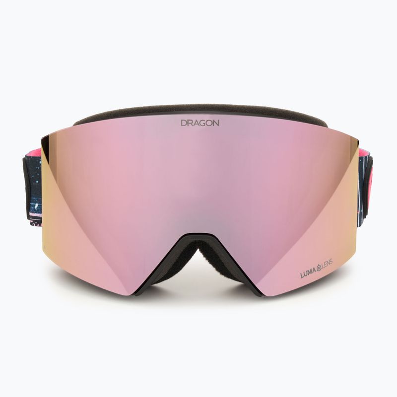 Skibrille DRAGON RVX MAG OTG bryan iguchi24/lumalens rose gold ion+midnight 3