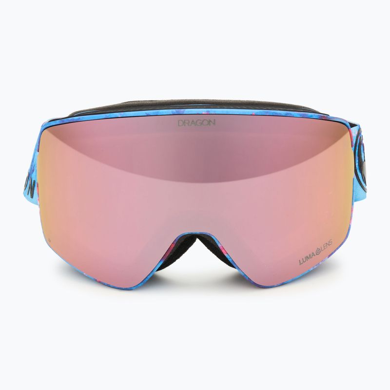Skibrille DRAGON NFX2 predator/lumalens rosegold ion+lumalens midnight 3