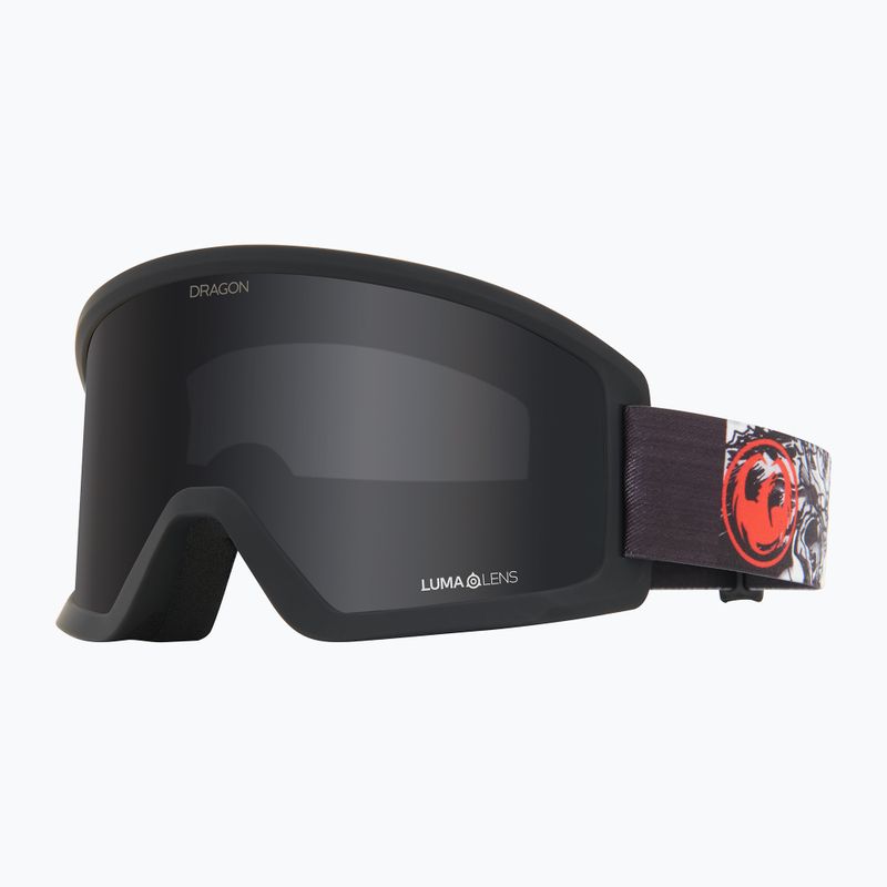 Skibrille DRAGON DX3 L OTG manga/lumalens dark smoke 5