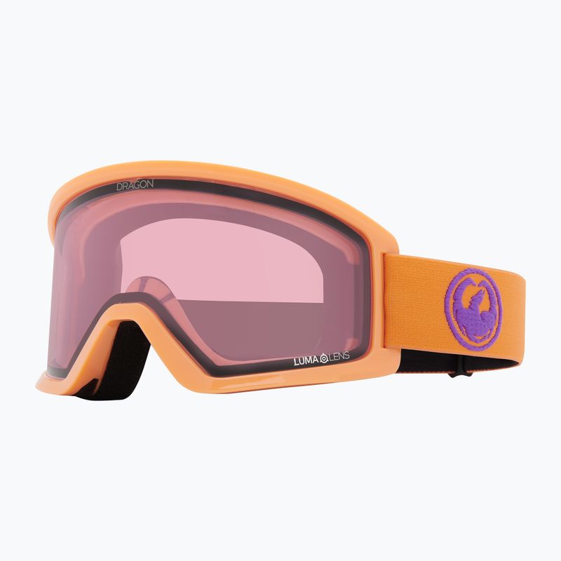Skibrille DRAGON DX3 OTG apricot/lumalens light rose 5