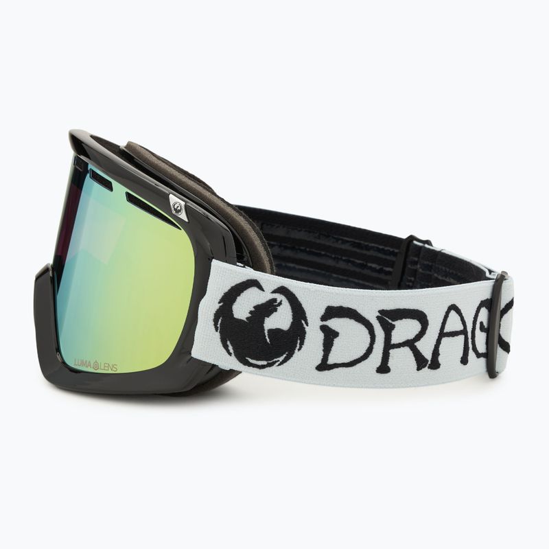 Skibrille DRAGON D1 OTG classic grey/lumalens gold ion+lumalens light rose 5