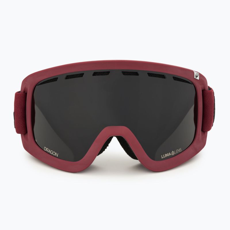 Skibrille DRAGON D1 OTG cordovan/lumalens midnight+lumalens amber 3