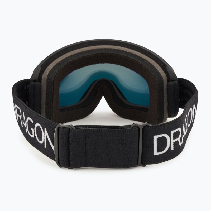 Skibrille DRAGON DXT OTG black/lumalens red ion 3