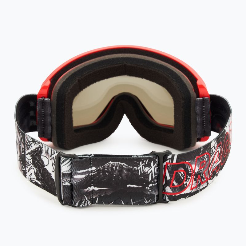 Skibrille DRAGON DXT OTG manga/lumalens dark smoke 3