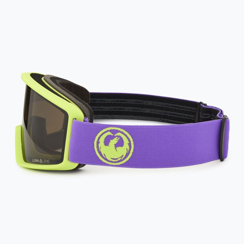 Skibrille DRAGON DXT OTG murasaki/lumalens dark smoke 4