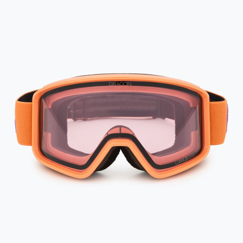 Skibrille DRAGON DXT OTG apricot/lumalens light rose 2