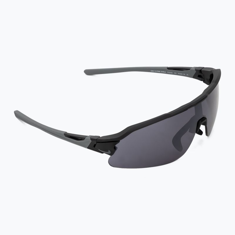 Sonnenbrille Nike Flyfree Shield matte black/grey/ll orange 2