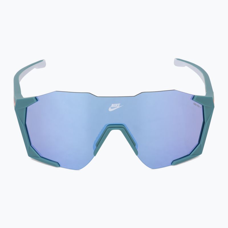 Sonnenbrille Nike Charged Shield matte bicoastal/purple mirror 3