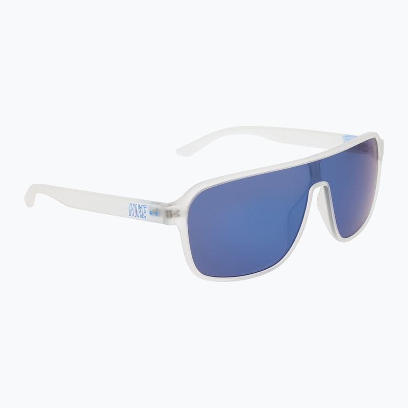Sonnenbrille Nike Vintage Flyer matte clear/blue mirror