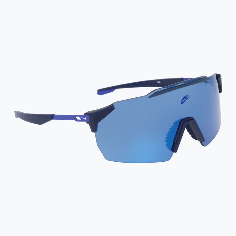 Sonnenbrille Nike Limitless Shield blue void/blue mirror