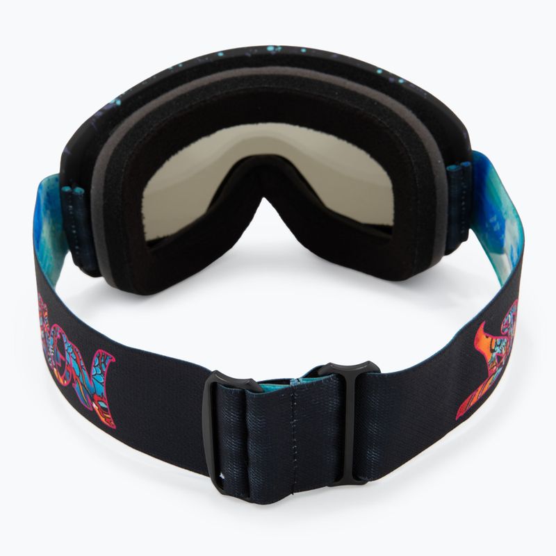 Skibrille DRAGON D1 OTG rattle can/lumalens dark smoke/lumalens flash blue 4