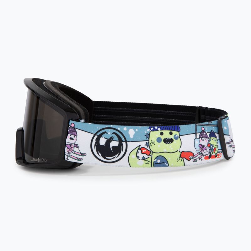 Skibrille DRAGON DXT OTG powday/lumalens dark smoke 4