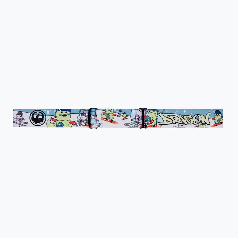 Skibrille DRAGON DXT OTG powday/lumalens dark smoke 5