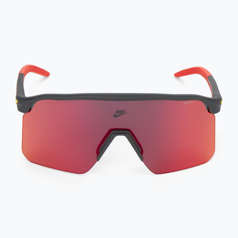 Sonnenbrille Nike Expedition Shield matte dark smoke grey/ red mirror 3