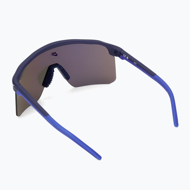 Sonnenbrille Nike Expedition Shield matte blue void/ blue mirror 2