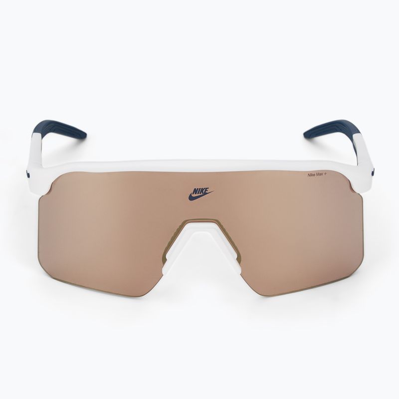 Sonnenbrille Nike Expedition Shield E matte summit white/ road chrome mirror 3