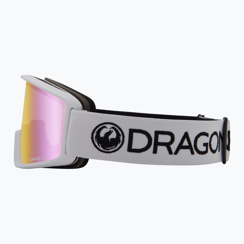 Skibrille DRAGON DX3 OTG white/lumalens pink ion 6