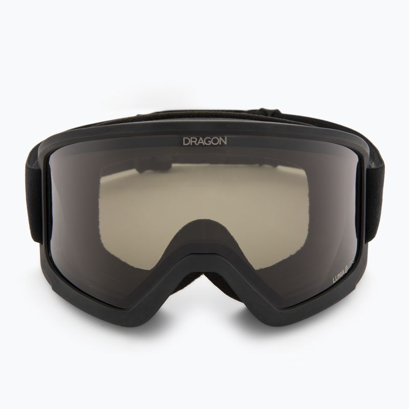 Skibrille DRAGON DX3 OTG blackout/lumalens dark smoke 2