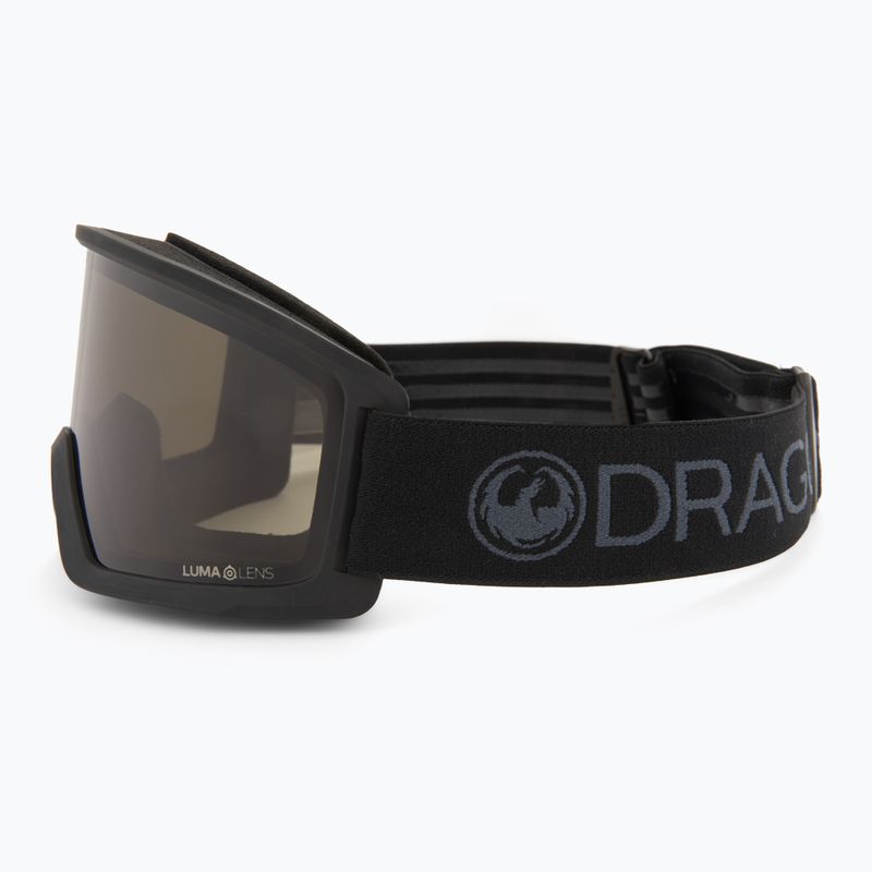 Skibrille DRAGON DX3 OTG blackout/lumalens dark smoke 4