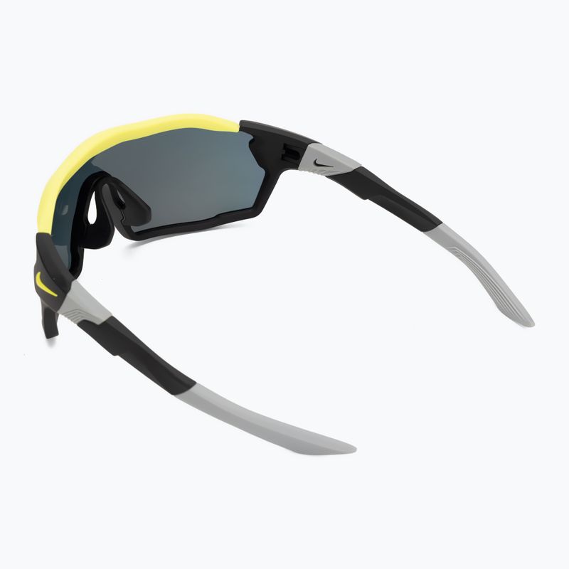 Sonnenbrille Nike Show X Rush matte black/field tint 2