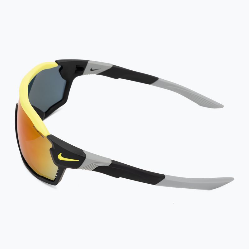 Sonnenbrille Nike Show X Rush matte black/field tint 4