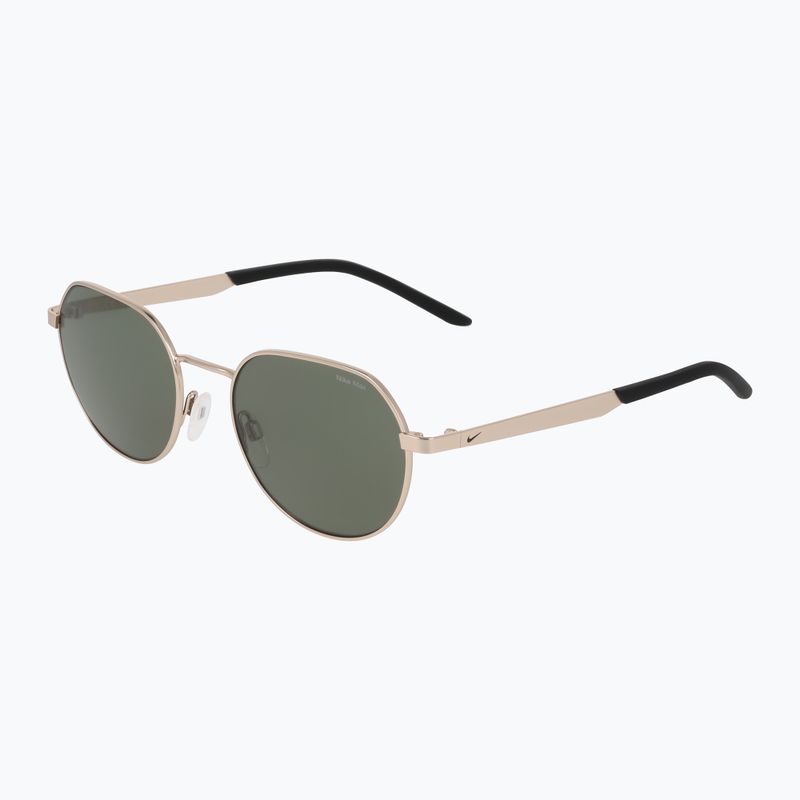 Sonnenbrille Nike Traveler Trend satin gold/green