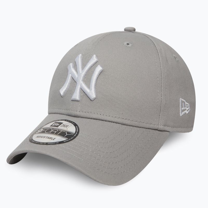 Neue Era League Essential 9Forty New York Yankees Kappe grau