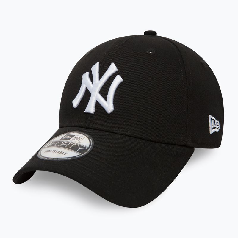 Neue Era League Essential 9Forty New York Yankees Kappe schwarz