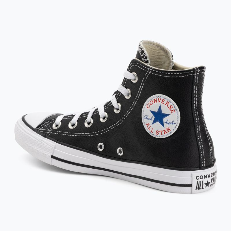 Sneaker Converse Chuck Taylor All Star Leather Hi black 3