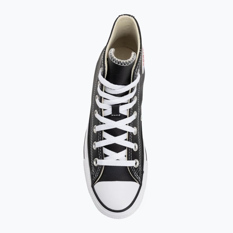 Sneaker Converse Chuck Taylor All Star Leather Hi black 5