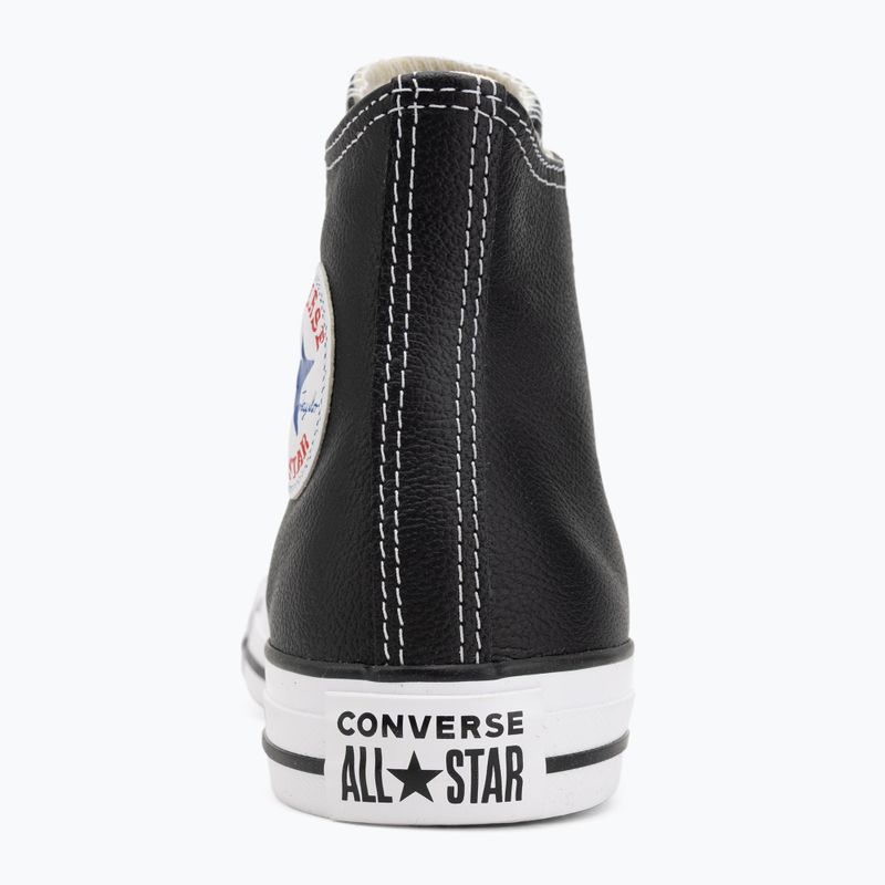 Sneaker Converse Chuck Taylor All Star Leather Hi black 6