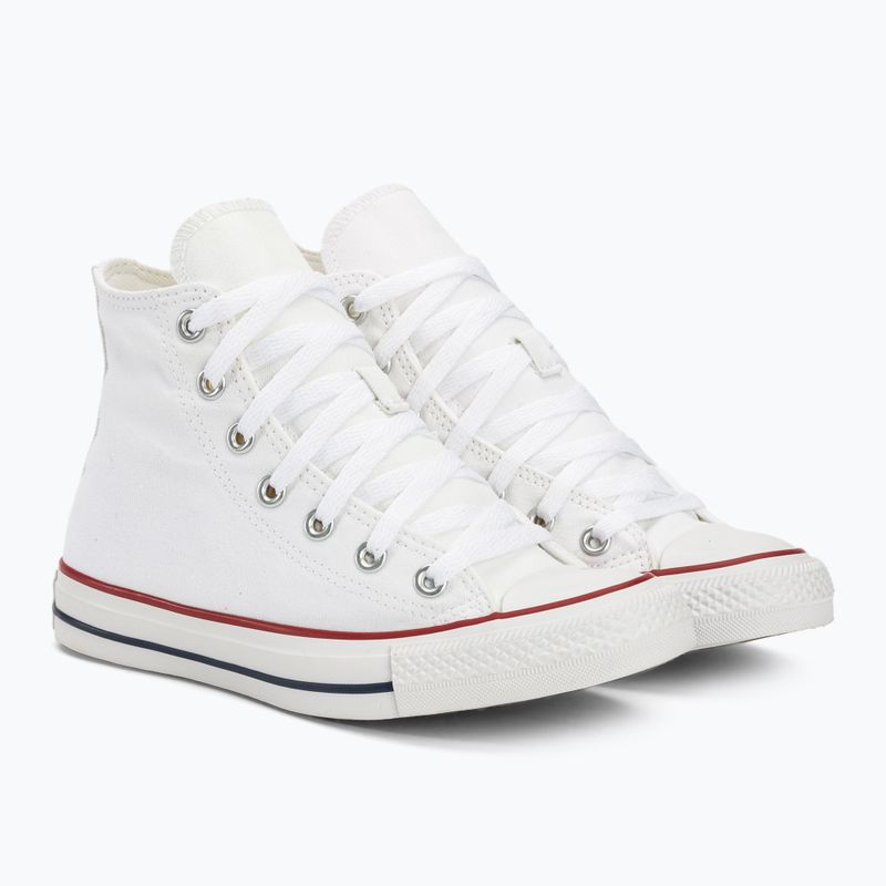 Converse Chuck Taylor All Star Classic Hi optisch weiße Turnschuhe 5