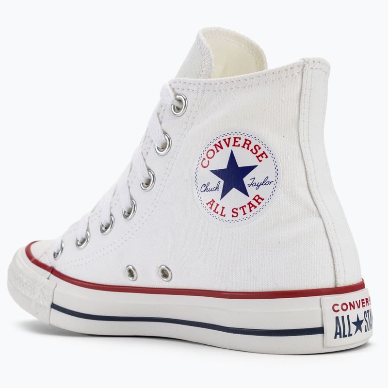 Converse Chuck Taylor All Star Classic Hi optisch weiße Turnschuhe 7