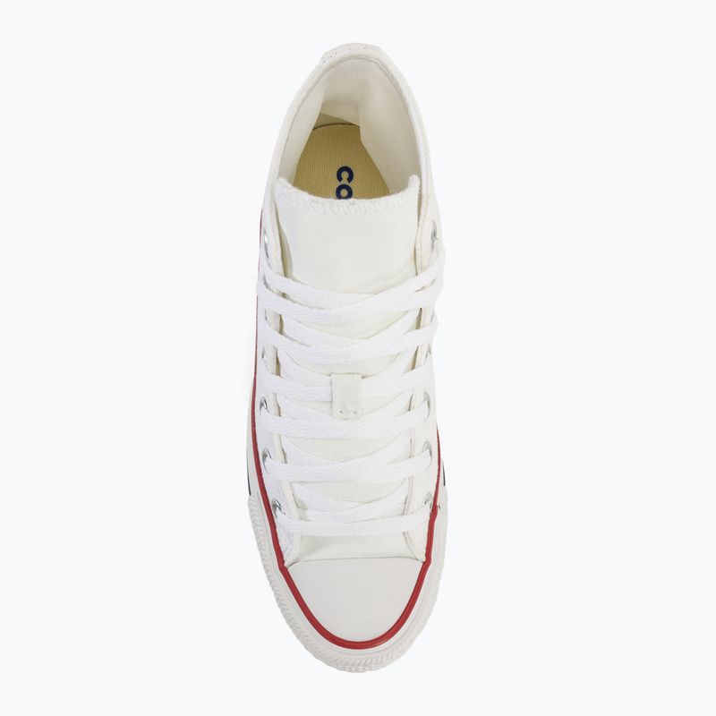 Converse Chuck Taylor All Star Classic Hi optisch weiße Turnschuhe 8