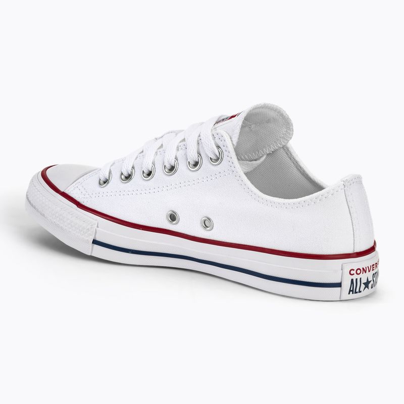 Converse Chuck Taylor All Star Classic Ox optisch weiße Turnschuhe 4