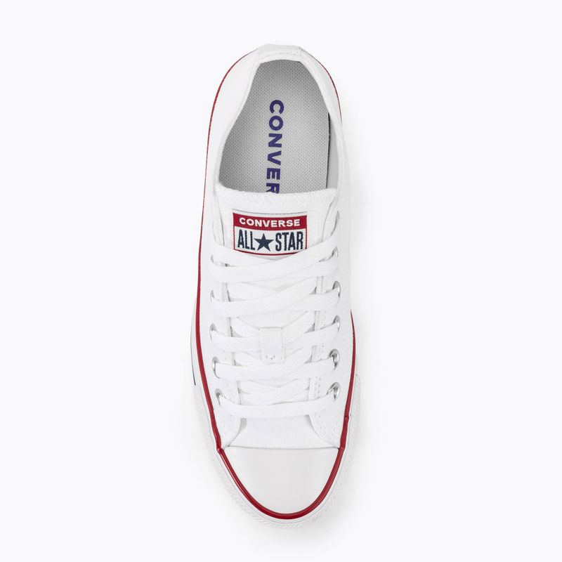 Converse Chuck Taylor All Star Classic Ox optisch weiße Turnschuhe 6