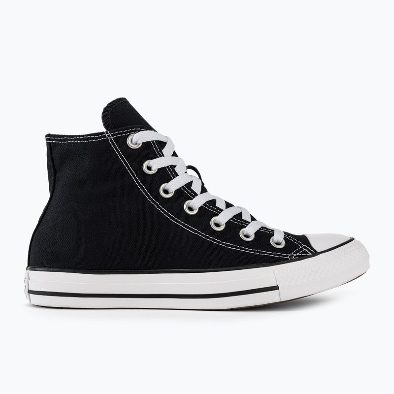 Converse Chuck Taylor All Star Classic Hi Turnschuhe schwarz 2