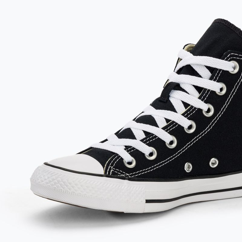 Converse Chuck Taylor All Star Classic Hi Turnschuhe schwarz 7