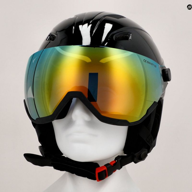 Damen-Skihelm 4F F032 tiefschwarz 11