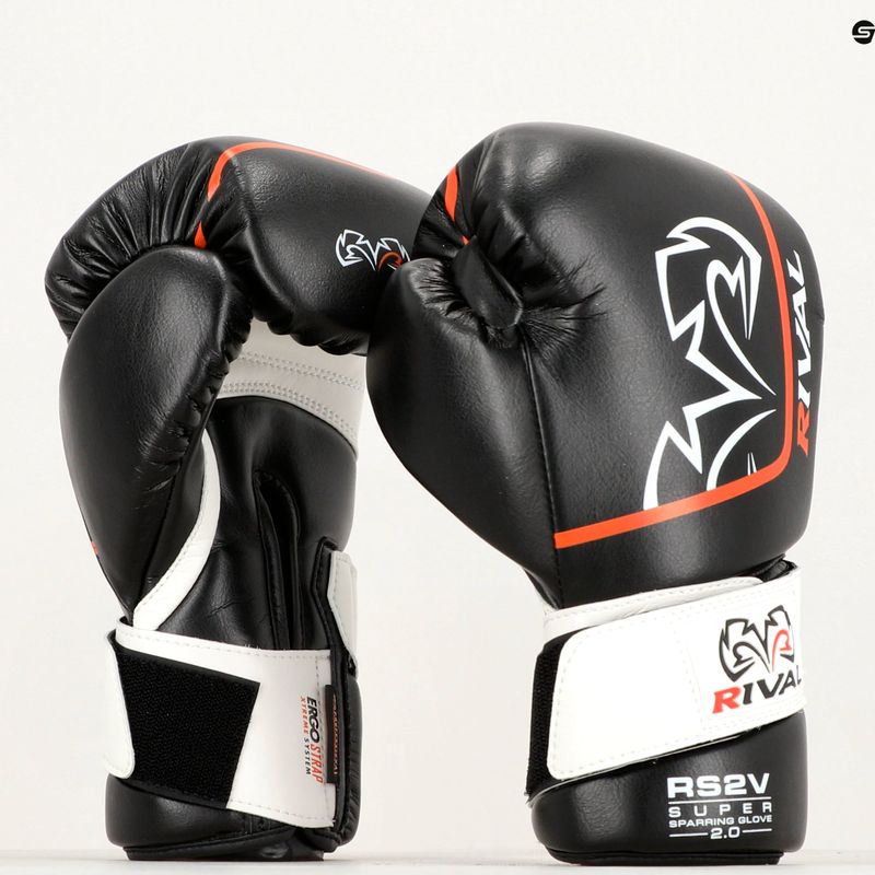 Rival Super Sparring 2.0 Boxhandschuhe schwarz 14