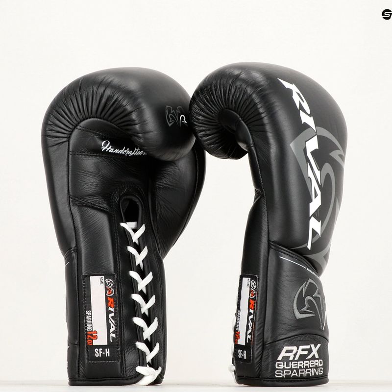 Rival RFX-Guerrero Sparring Boxhandschuhe -SF-H schwarz 9
