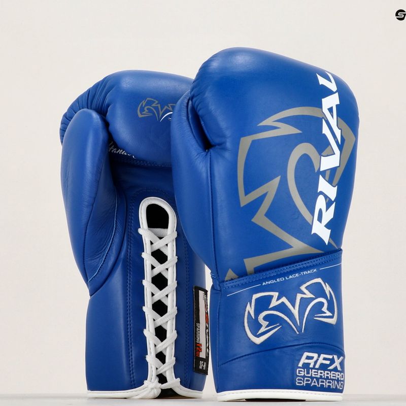Rival RFX-Guerrero Sparring Boxhandschuhe -SF-H blau 9