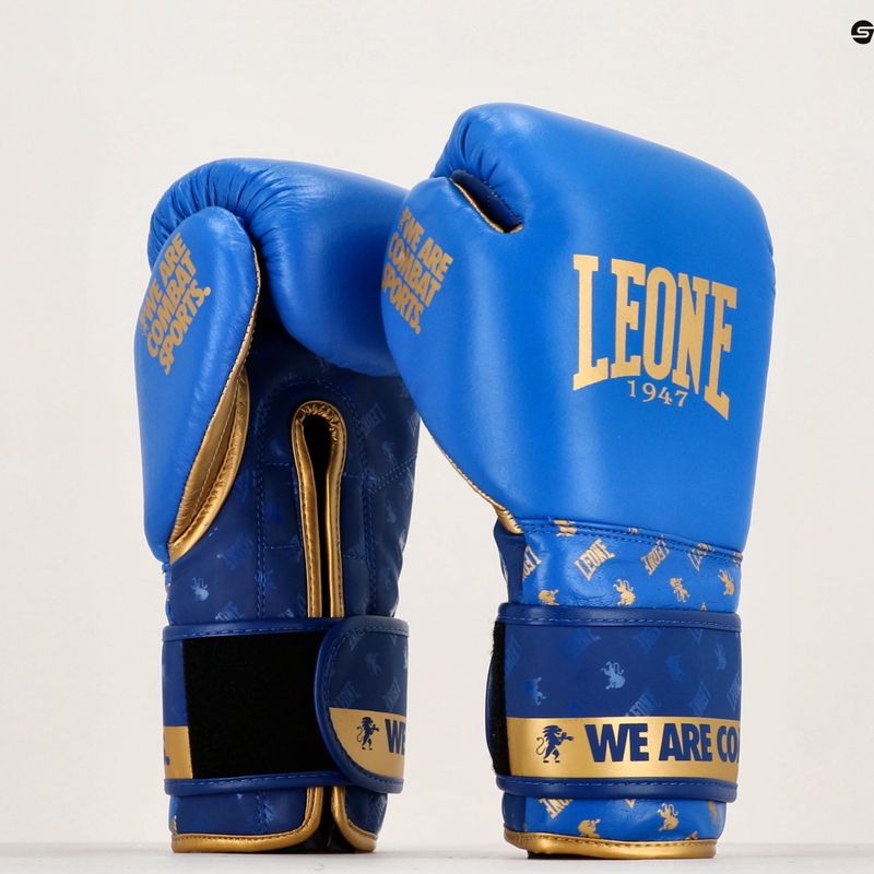 Boxhandschuhe LEONE 1947 Dna blau 12