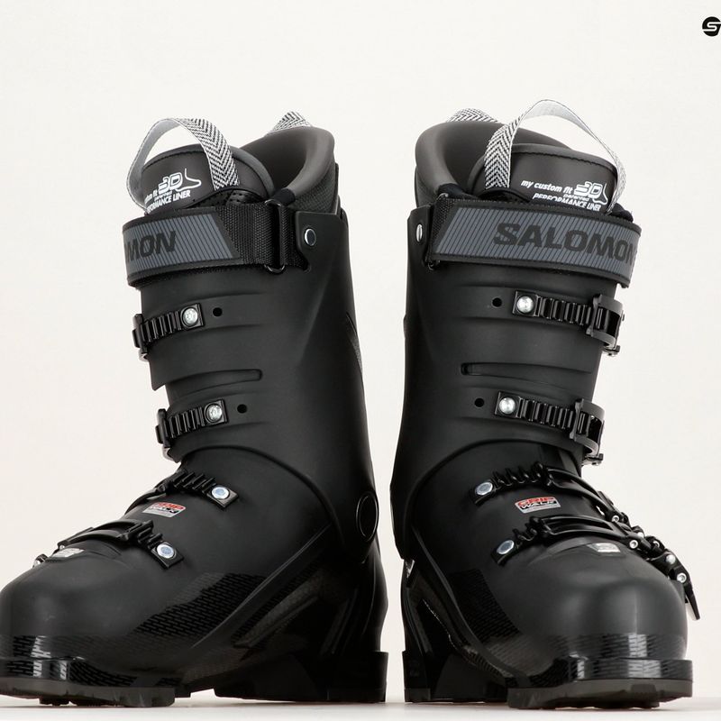 Herren-Skischuhe Salomon S Pro MV 100 schwarz/titan met./belle 13