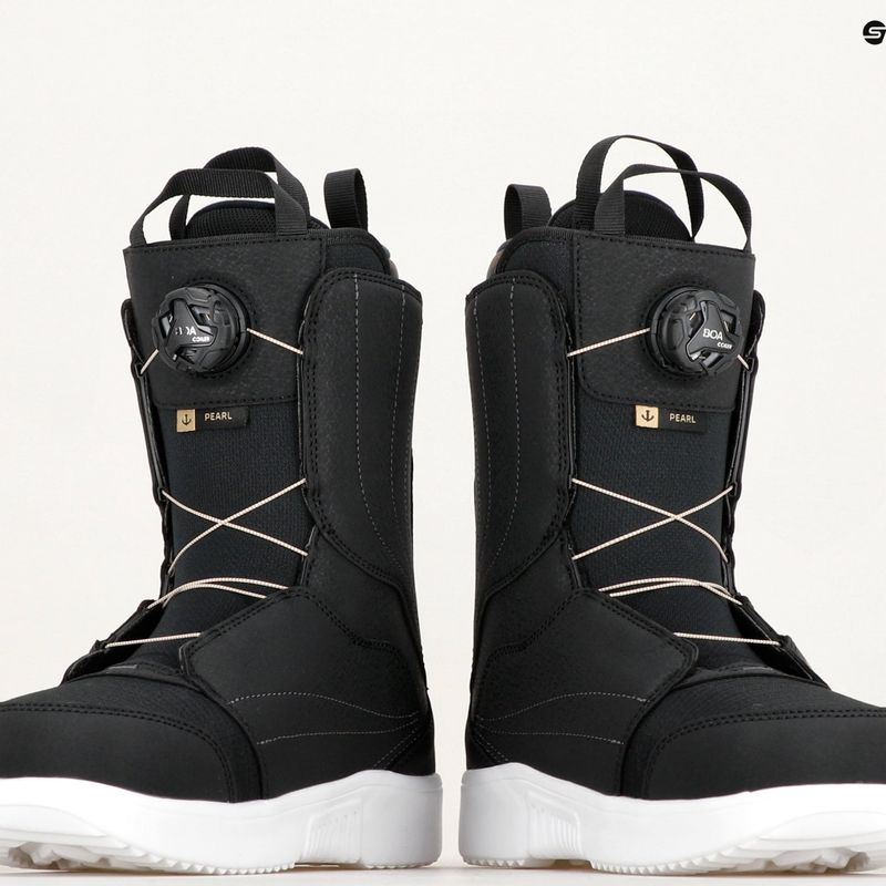 Damen Snowboard Boots Salomon Pearl Boa schwarz L41703900 8
