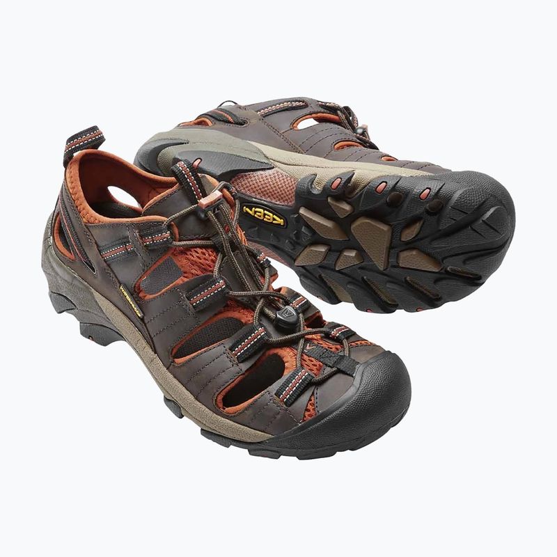 KEEN Arroyo II Herren Sandalen schwarz oliv/bombay braun 7