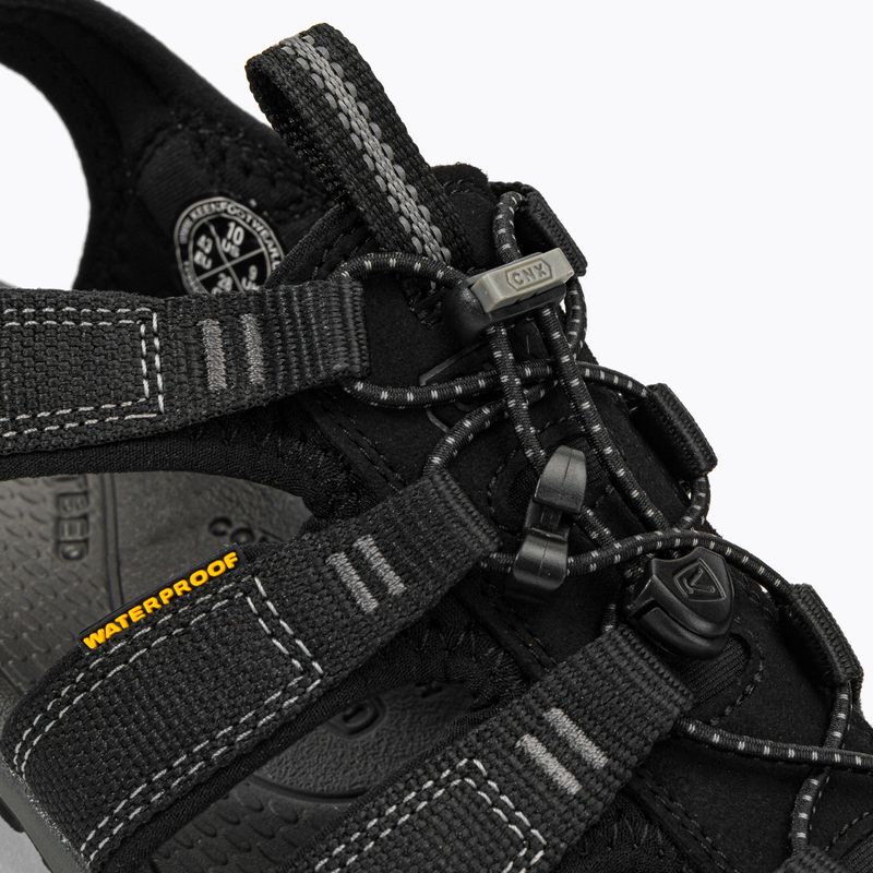 Trekkingsandalen Herren Keen Clearwater CNX schwarz 1866 8